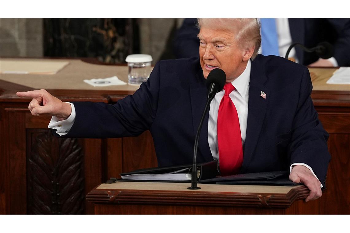 Was stimmt, was nicht? Trumps Rede im Faktencheck.