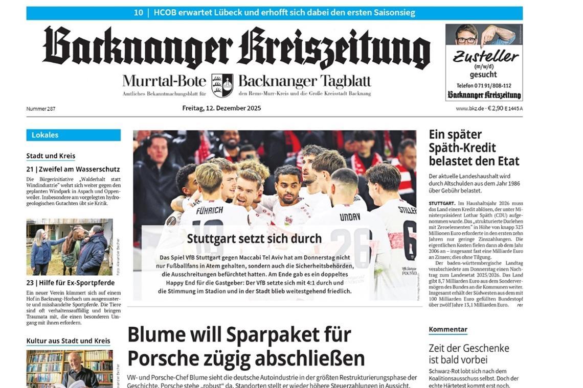 Backnanger-Kreiszeitung-versp-tet-zugestellt