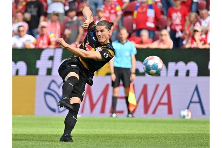 Wechselte die Seiten: Der ehemalige Leipziger Marcel Sabitzer spielt nun für den FC Bayern. Foto: Torsten Silz/dpa