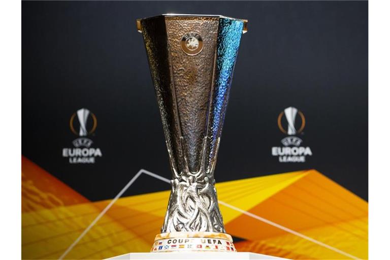 Wegen der Corona-Krise wird die Endrunde der Europa League in NRW ausgespielt. Foto: Jean-Christophe Bott/KEYSTONE/dpa
