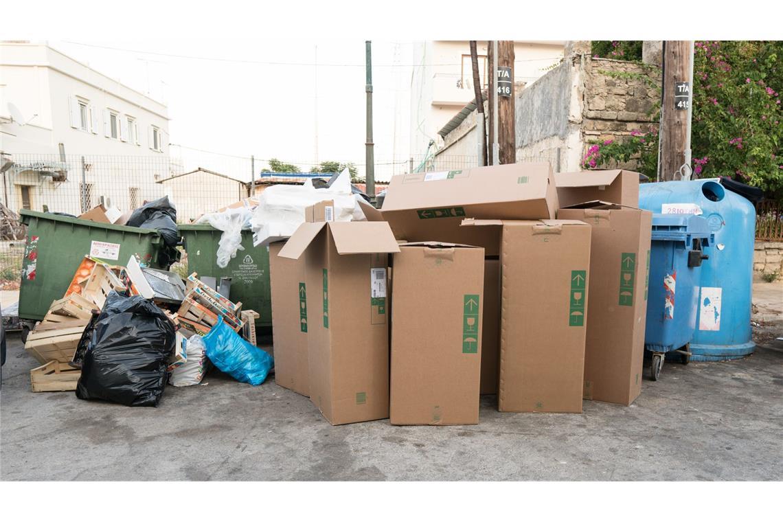 EuGH verhängt Zwangsgeld gegen Griechenland Wegen der Duldung einer illegalen Mülldeponie auf der Insel Zakynthos muss Griechenland ein tägliches Zwangsgeld zahlen. (Symbolbild)