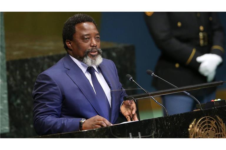 Wegen Hochverrats und Kriegsverbrechen ist Joseph Kabila zum Tode verurteilt worden (Archivbild aus dem Jahr 2018).