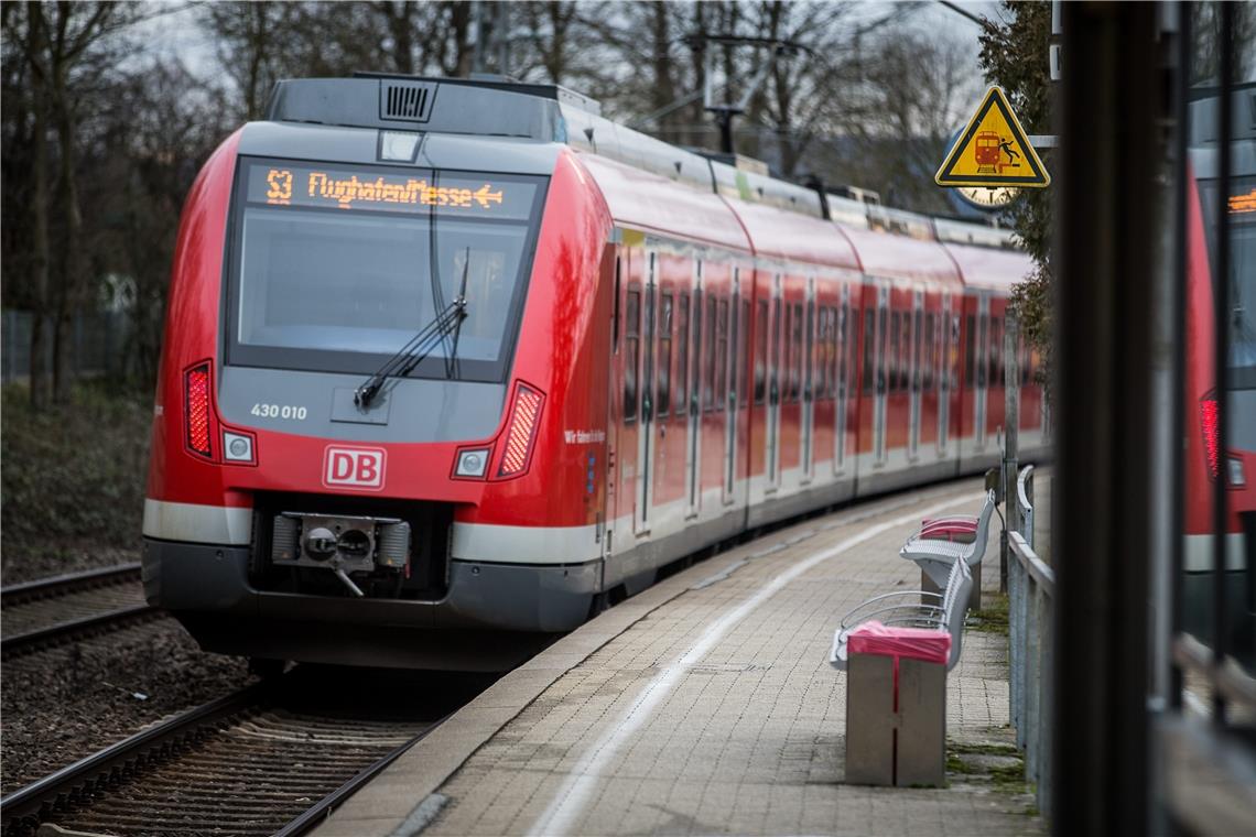 S-Bahn-Verkehr eingeschränkt