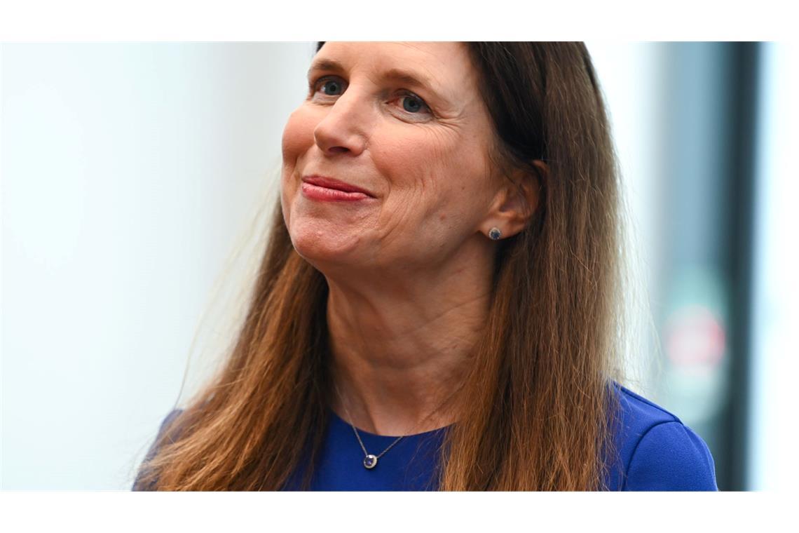 Wehrt sich seit Monaten gegen Begehrlichkeiten der Unicredit: Commerzbank-Chefin Bettina Orlopp. (Archivbild)