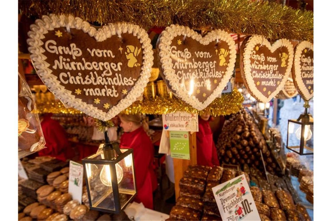 Weihnachtsmärkte, wie hier in Nürnberg, müssen 2020 ausfallen. Foto: Daniel Karmann/dpa