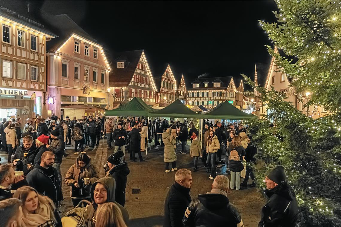 Weihnachtsmarkt 2025 in Murrhardt.