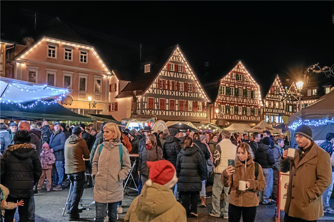 Weihnachtsmarkt 2025 in Murrhardt.