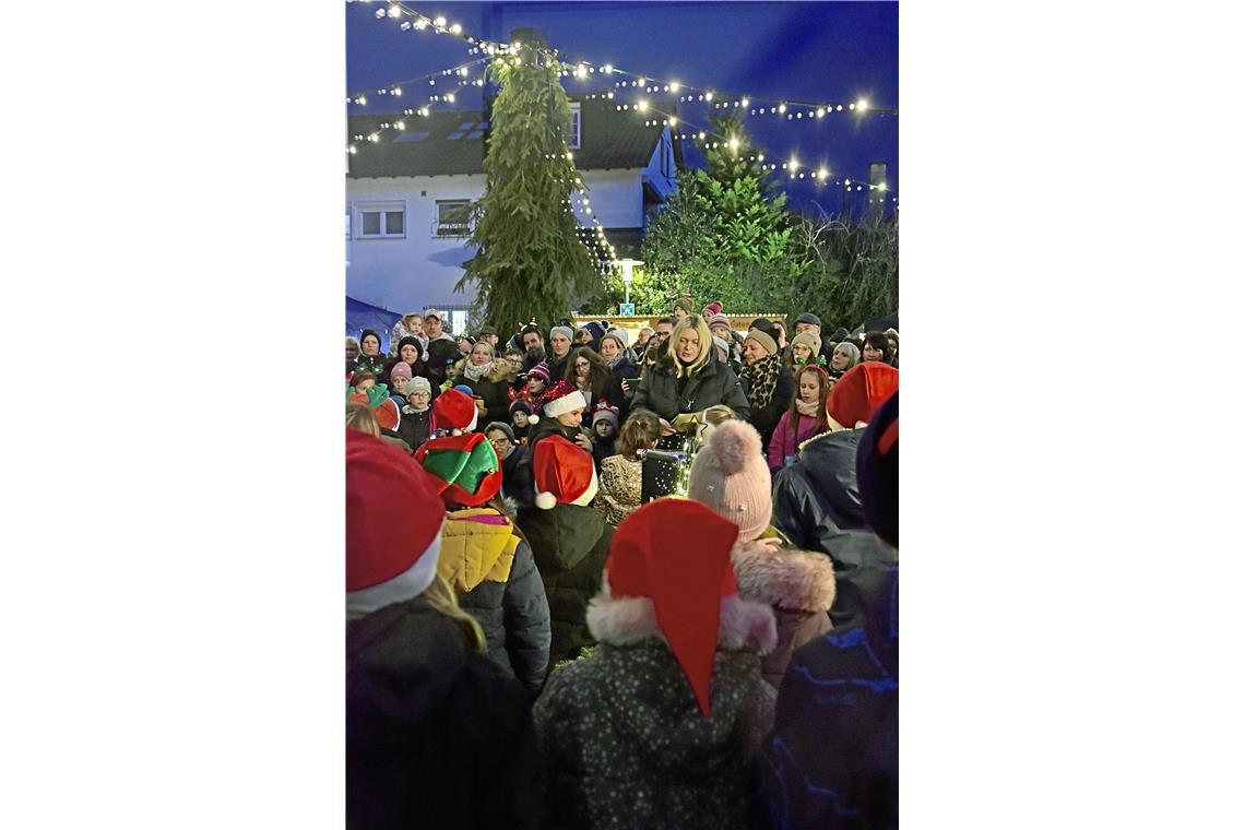 Weihnachtsmarkt Allmersbach im Tal. 