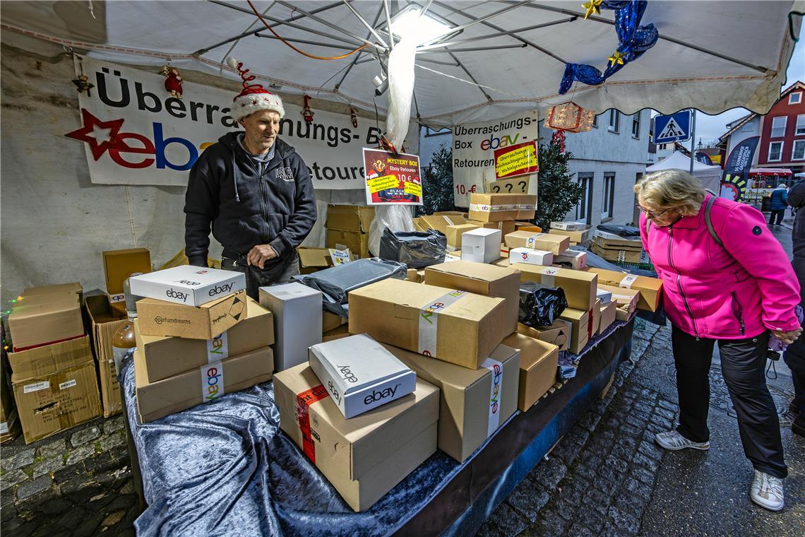 Weihnachtsmarkt in Aspach.