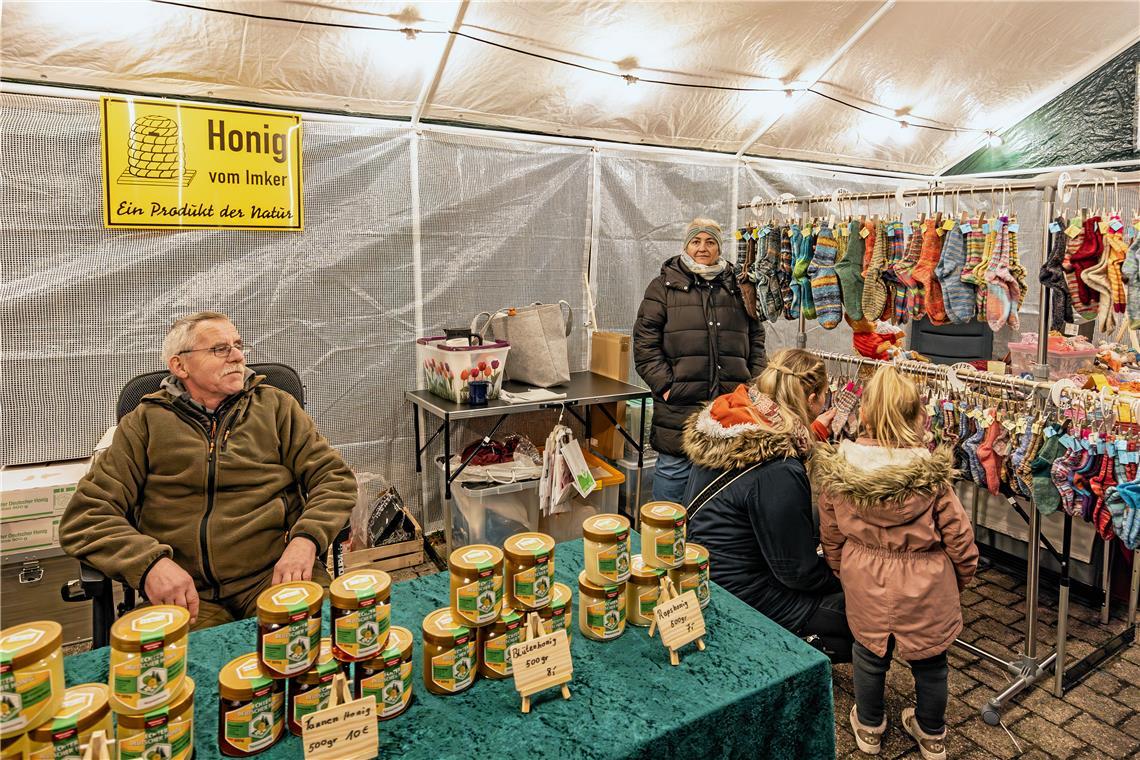 Weihnachtsmarkt in Unterbrüden.