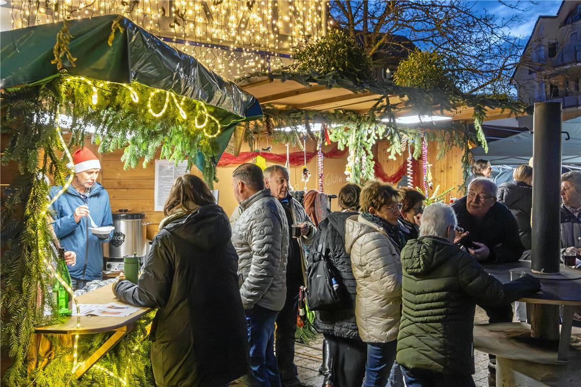 Weihnachtsmarkt in Unterbrüden.
