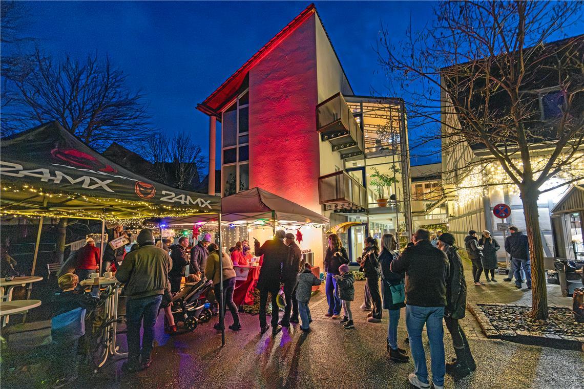 Weihnachtsmarkt in Unterbrüden.