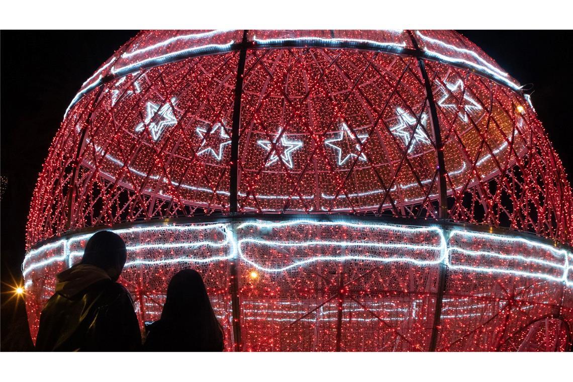 Weihnachtsstimmung in Palma.