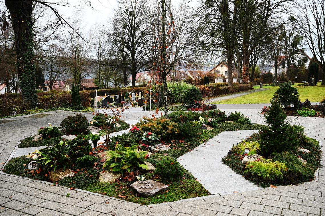 Weil die Urnengräber in Kirchberg so beliebt sind, werden neue Flächen dafür angelegt. Archivfoto: W. Kuhnle