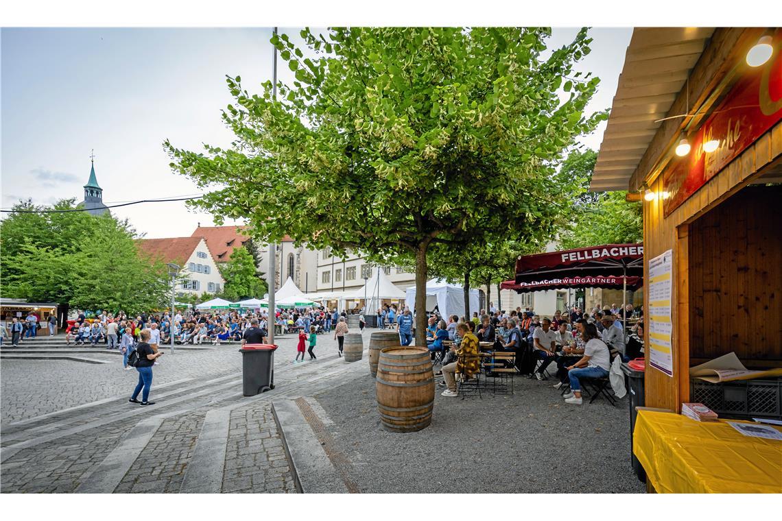 Weindörfle Stiftshof // 52. Backnanger Straßenfest, Eröffnungstag, Freitag