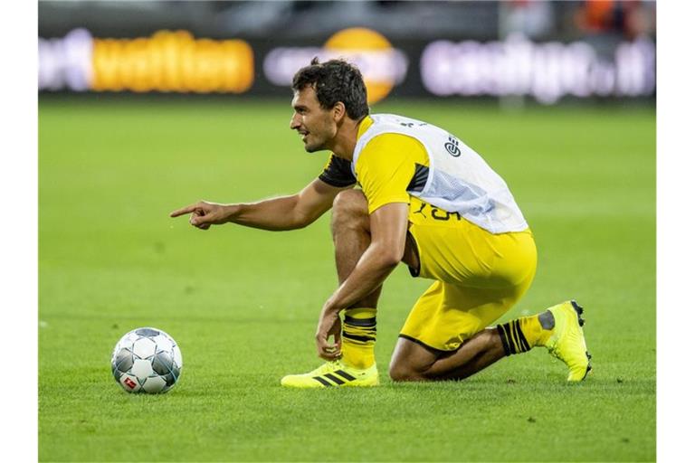 Weiß, wo es langgeht: BVB-Rückkehrer Mats Hummels bringt viel Qualität ein. Foto: David Inderlied
