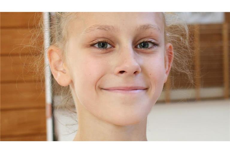 Weit weg von daheim: Eva Krivolapova, 13, lebt inzwischen im RSG-Internat in Schmiden.