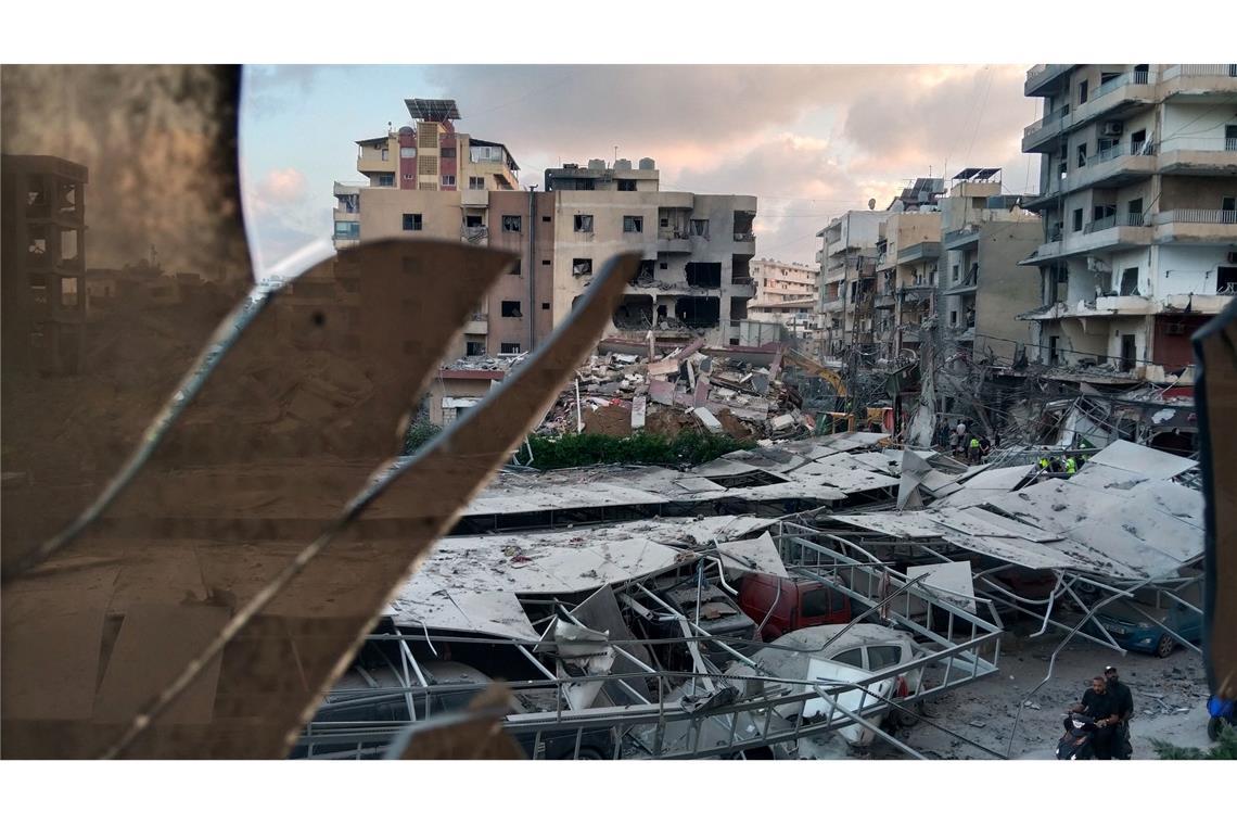 Weite Gebiete im Südlibanon wurden durch israelische Angriffe verwüstet. (Archivbild)