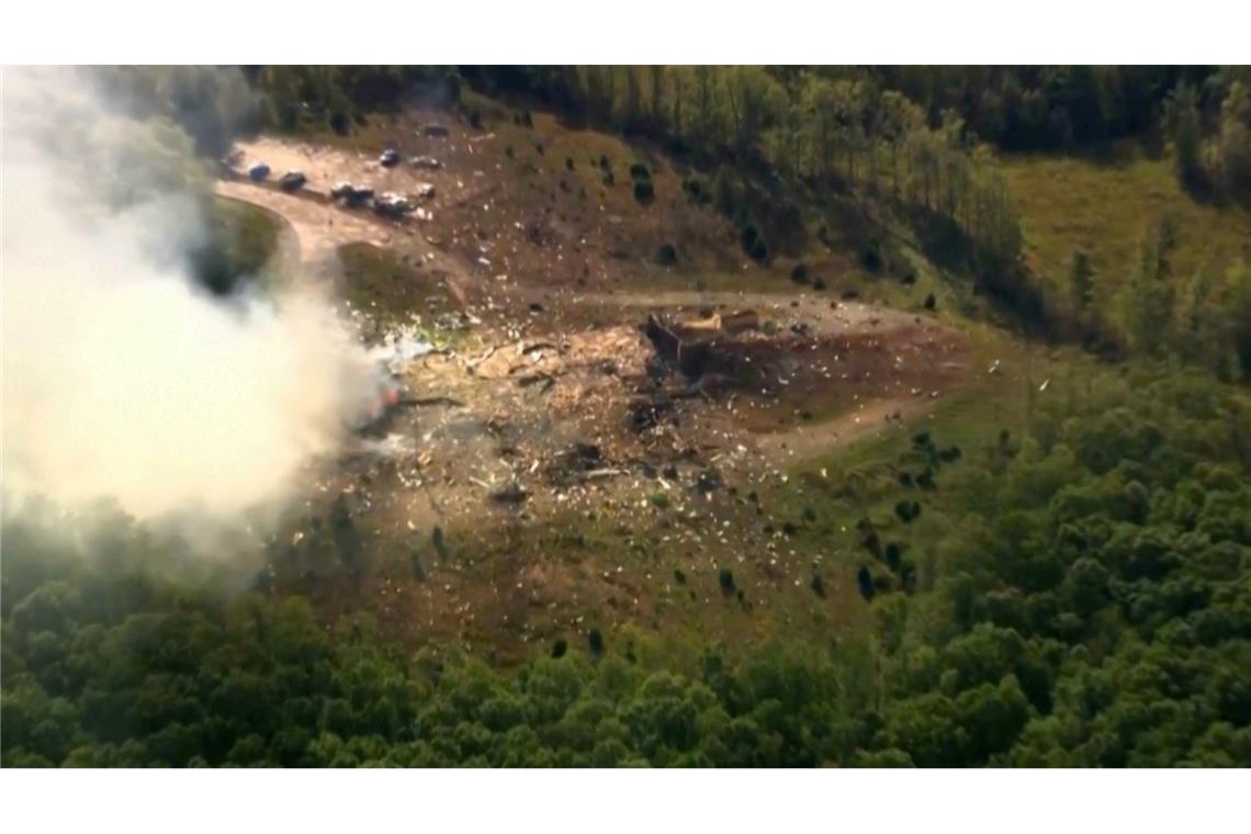 18 Vermisste nach US-Explosion - bislang keine Überlebenden Weiter 18 Vermisste nach US-Explosion