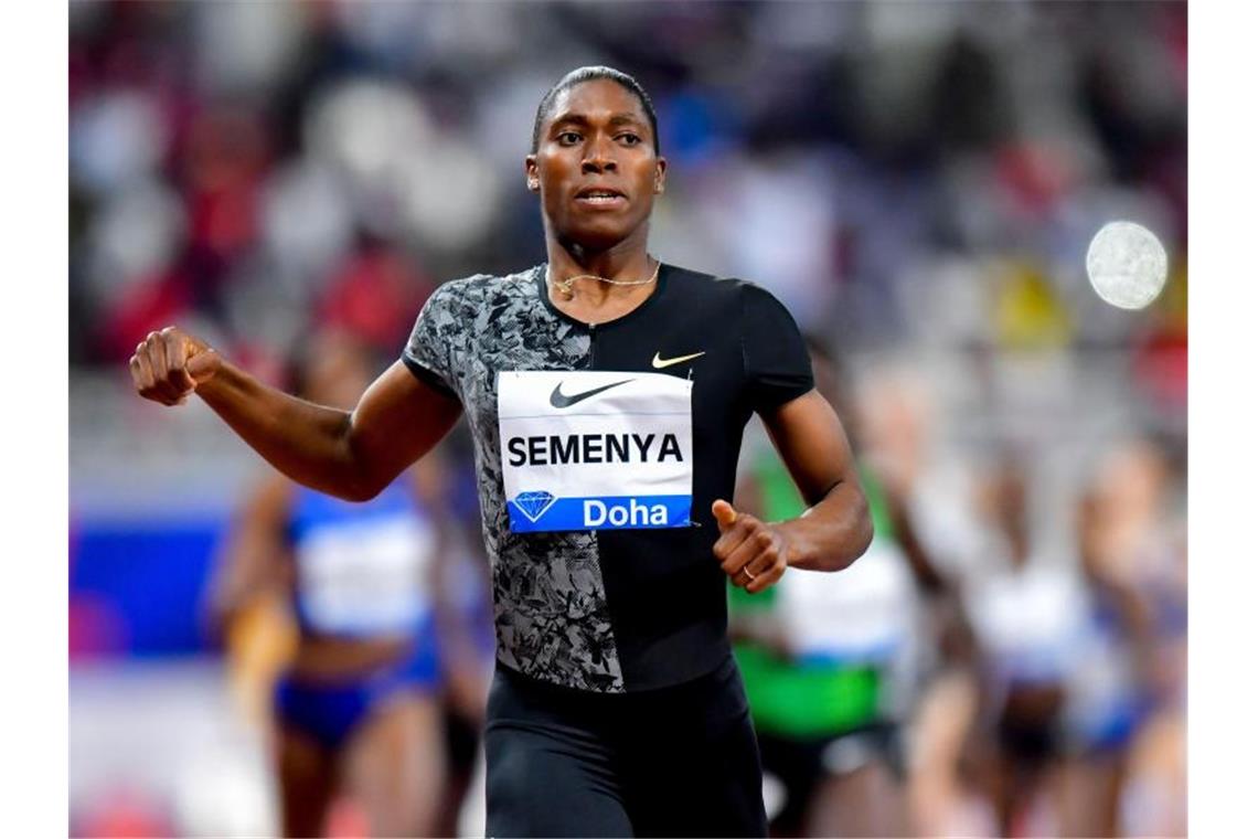 Weiter ein Streitfall: Caster Semenya. Foto: Nikku/XinHua