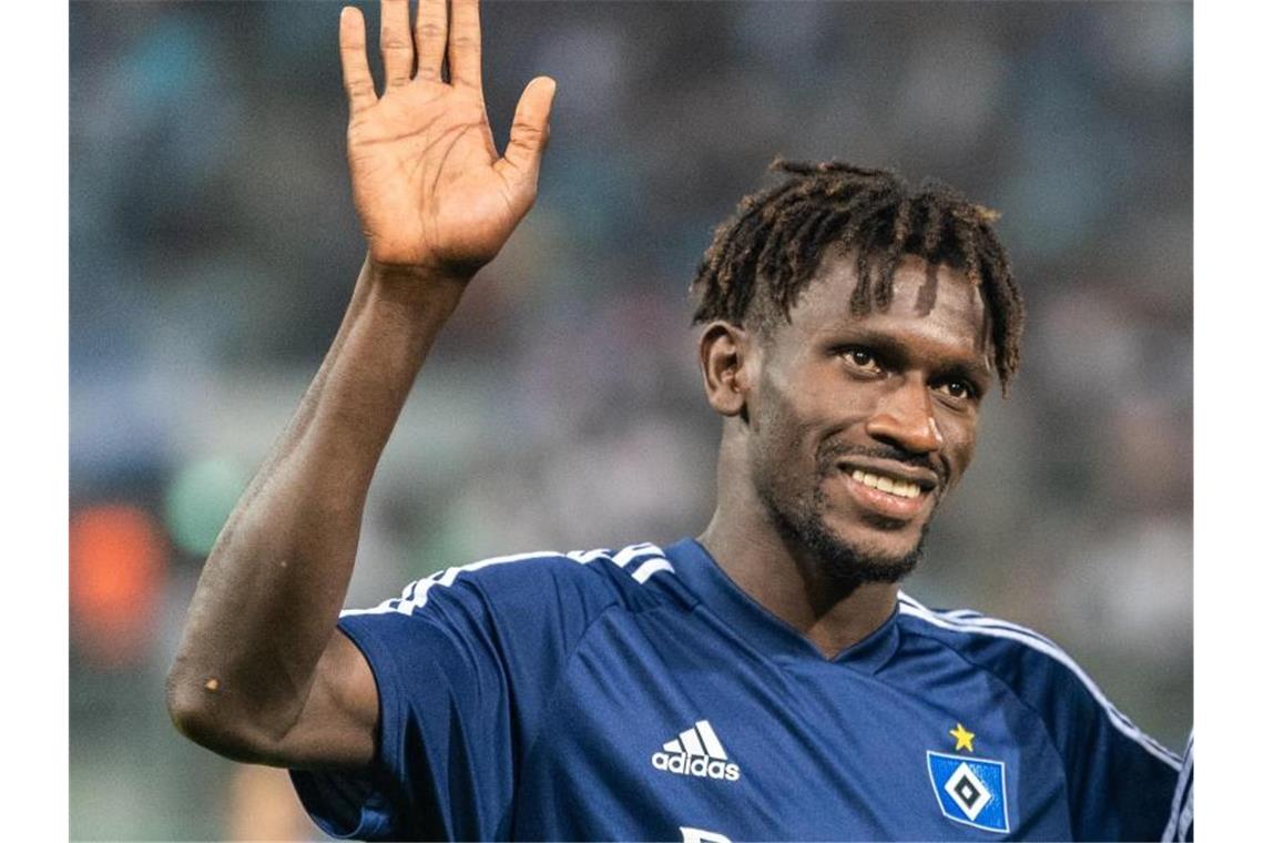 Weiter im Fokus: HSV-Profi Bakéry Jatta. Foto: Robert Michael