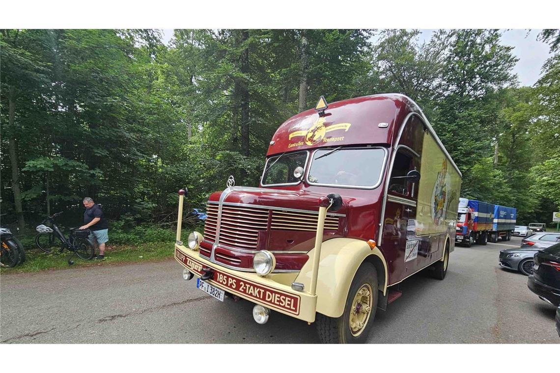 Weitere Bilder vom Lkw-Oldtimertreffen auf der Schwäbischen Alb.