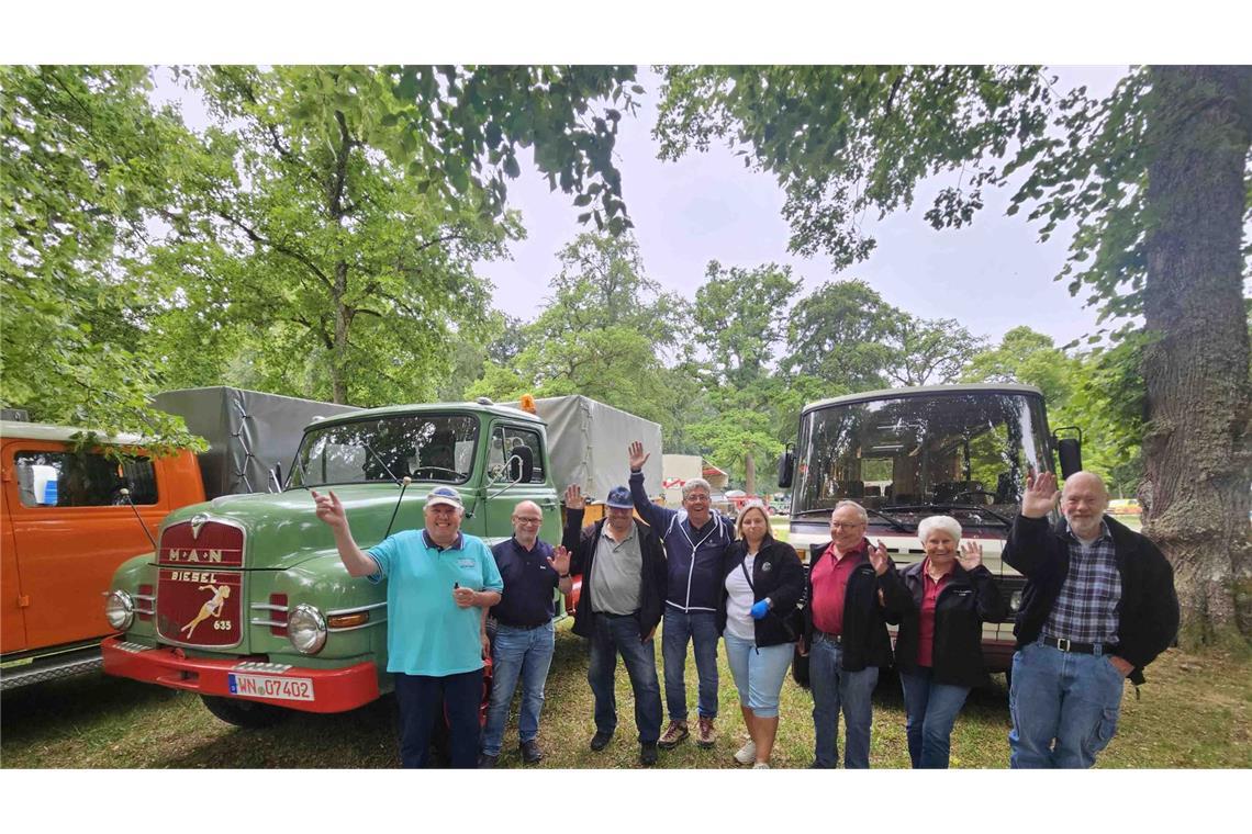 Weitere Bilder vom Lkw-Oldtimertreffen auf der Schwäbischen Alb.