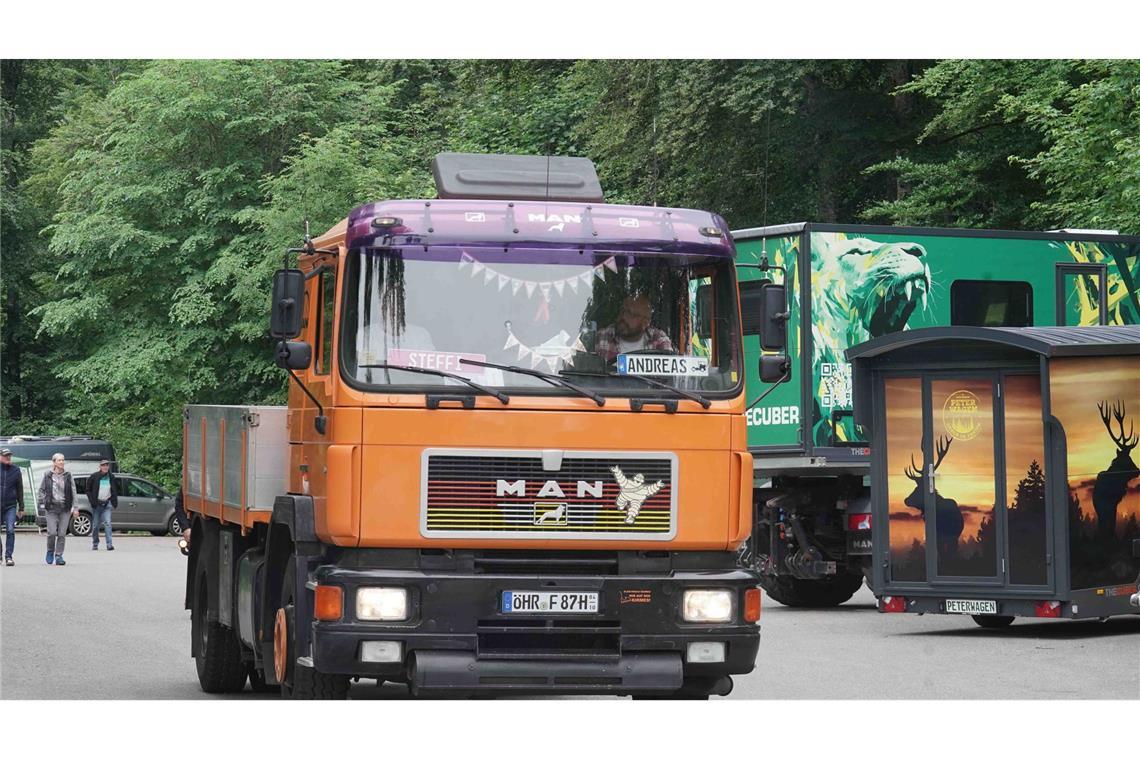 Weitere Bilder vom Lkw-Oldtimertreffen auf der Schwäbischen Alb.