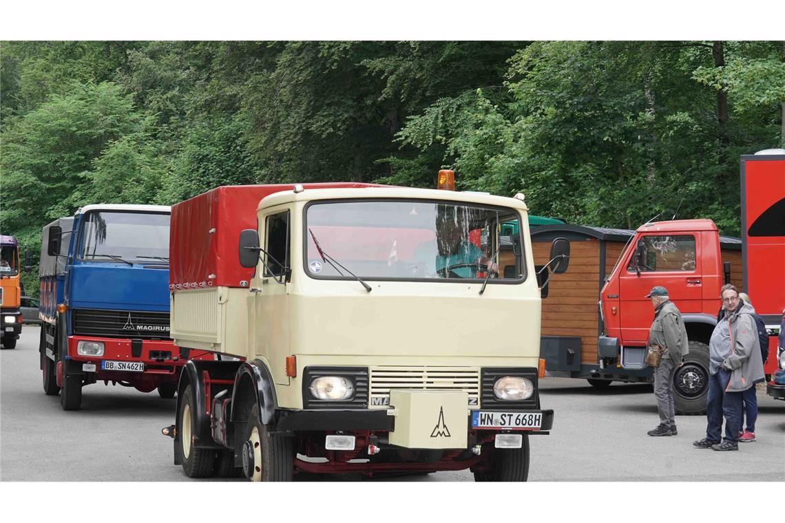 Weitere Bilder vom Lkw-Oldtimertreffen auf der Schwäbischen Alb.