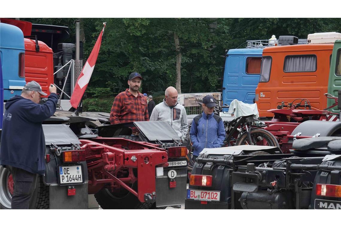 Weitere Bilder vom Lkw-Oldtimertreffen auf der Schwäbischen Alb.
