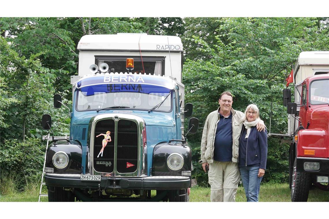 Weitere Bilder vom Lkw-Oldtimertreffen auf der Schwäbischen Alb.