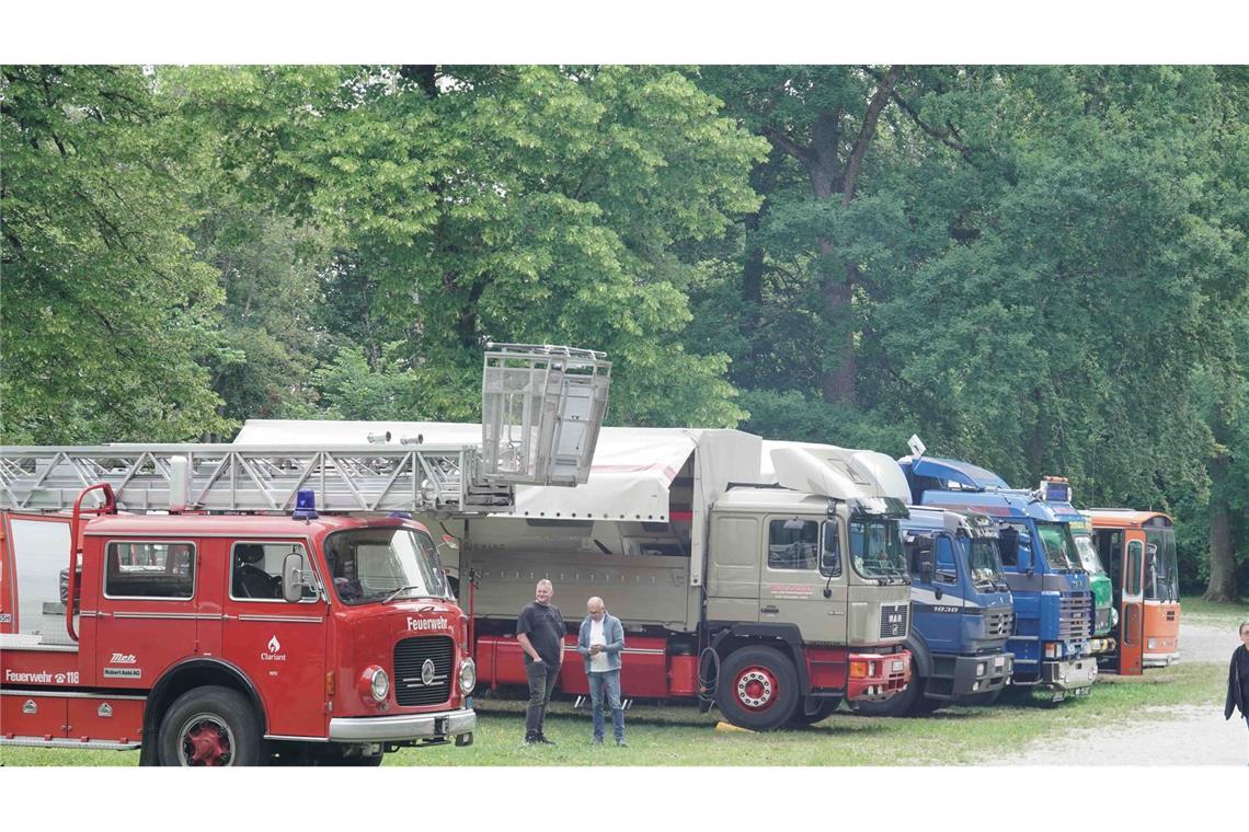 Weitere Bilder vom Lkw-Oldtimertreffen auf der Schwäbischen Alb.
