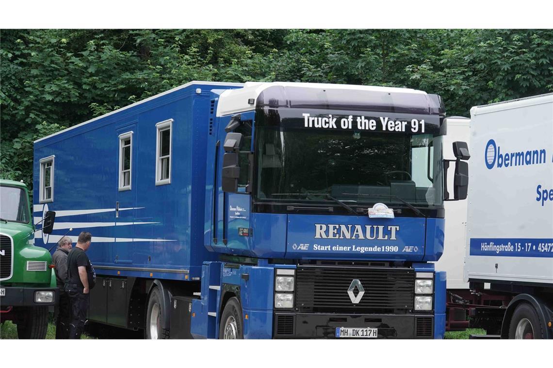 Weitere Bilder vom Lkw-Oldtimertreffen auf der Schwäbischen Alb.
