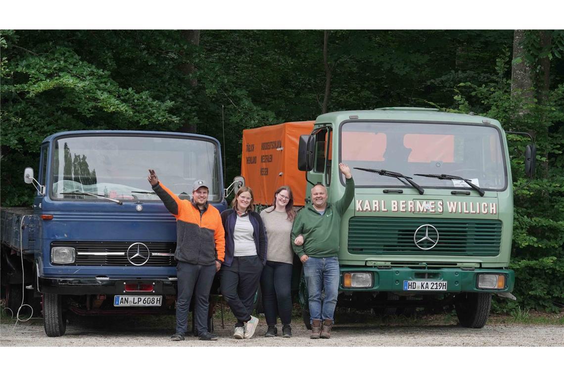Weitere Bilder vom Lkw-Oldtimertreffen auf der Schwäbischen Alb.