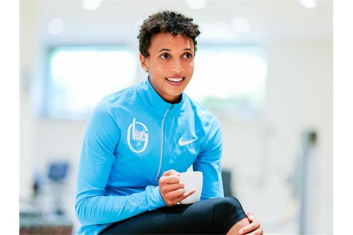 WM der Extreme: Mihambo auf dem Sprung zu Gold Weitspringerin Malaika Mihambo startet als Titelfavoritin bei der WM. Foto: Uwe Anspach