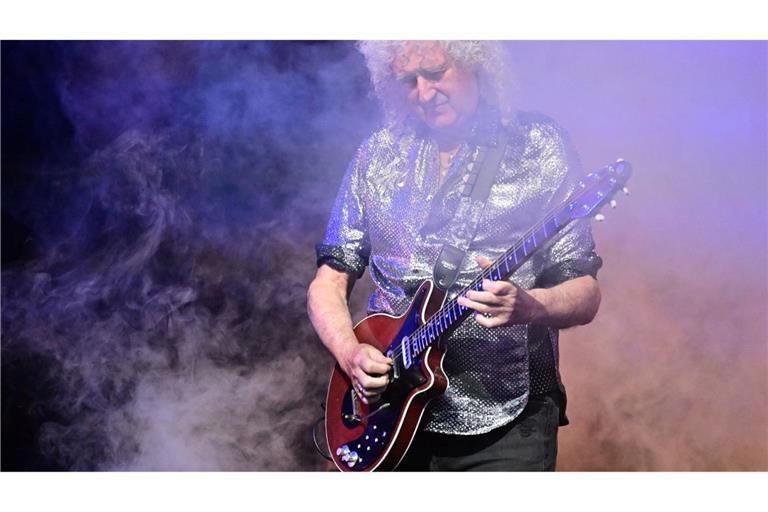 Weltberühmt, aber kein Solo ohne Fehler: Brian May stört sich nicht daran.