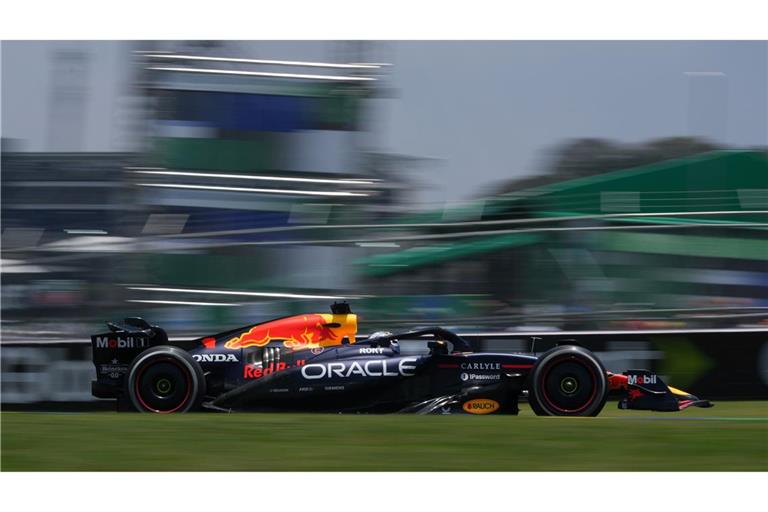 Weltmeister Max Verstappen kam auf dem Kurs in Interlagos nicht zurecht.