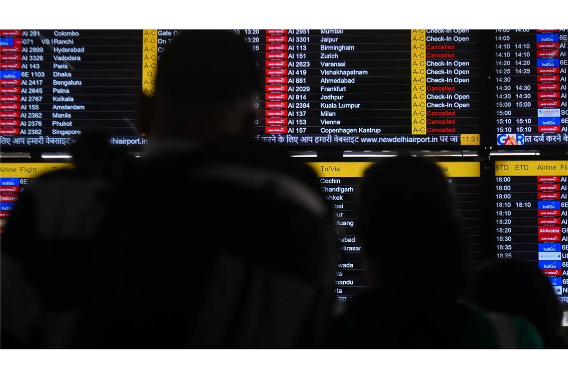 Weltweit fallen viele Flüge aus, weil große Drehkreuze in der Golfregion nicht angeflogen werden können.