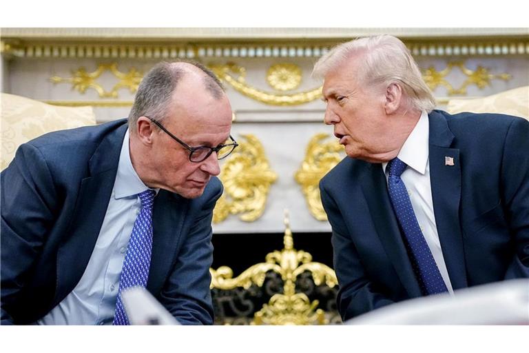 Wenige Tage nach Beginn des Iran-Kriegs war Bundeskanzler Friedrich Merz (CDU) zu einem bereits vor Kriegsausbruch geplanten Besuch im Weißen Haus. (Archivfoto)