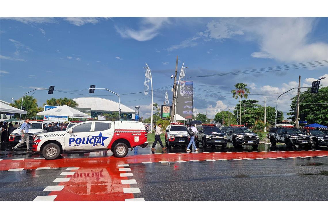 Wenige Tage vor Konferenzende trieb ein Feuer die Konferenzteilnehmer auf die Straße. (Archivbild)