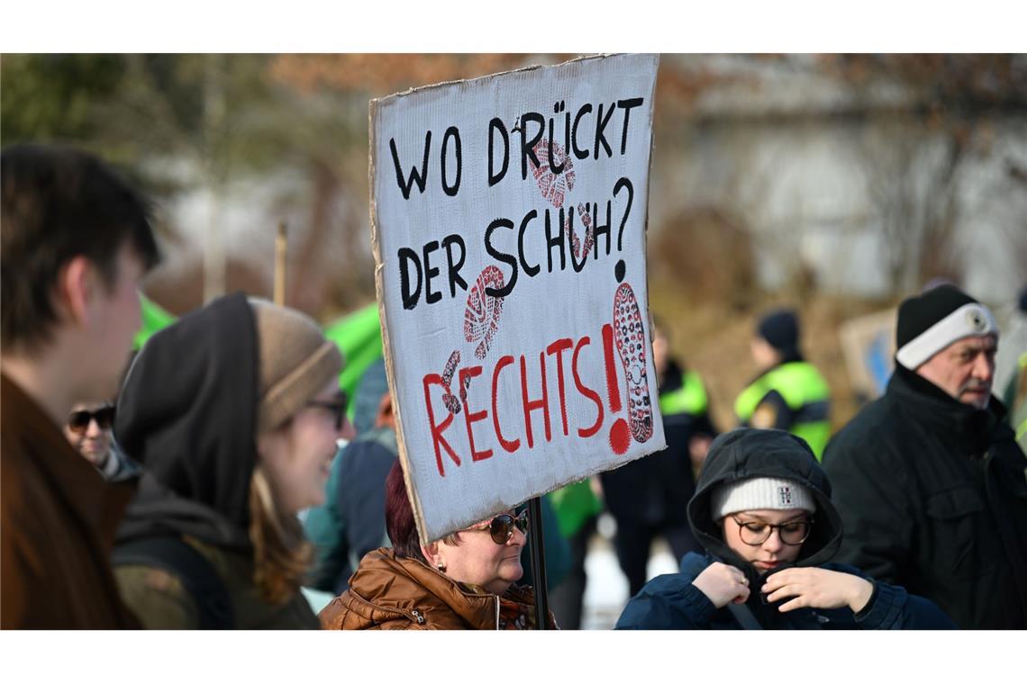 Wenn der Schuh drückt...