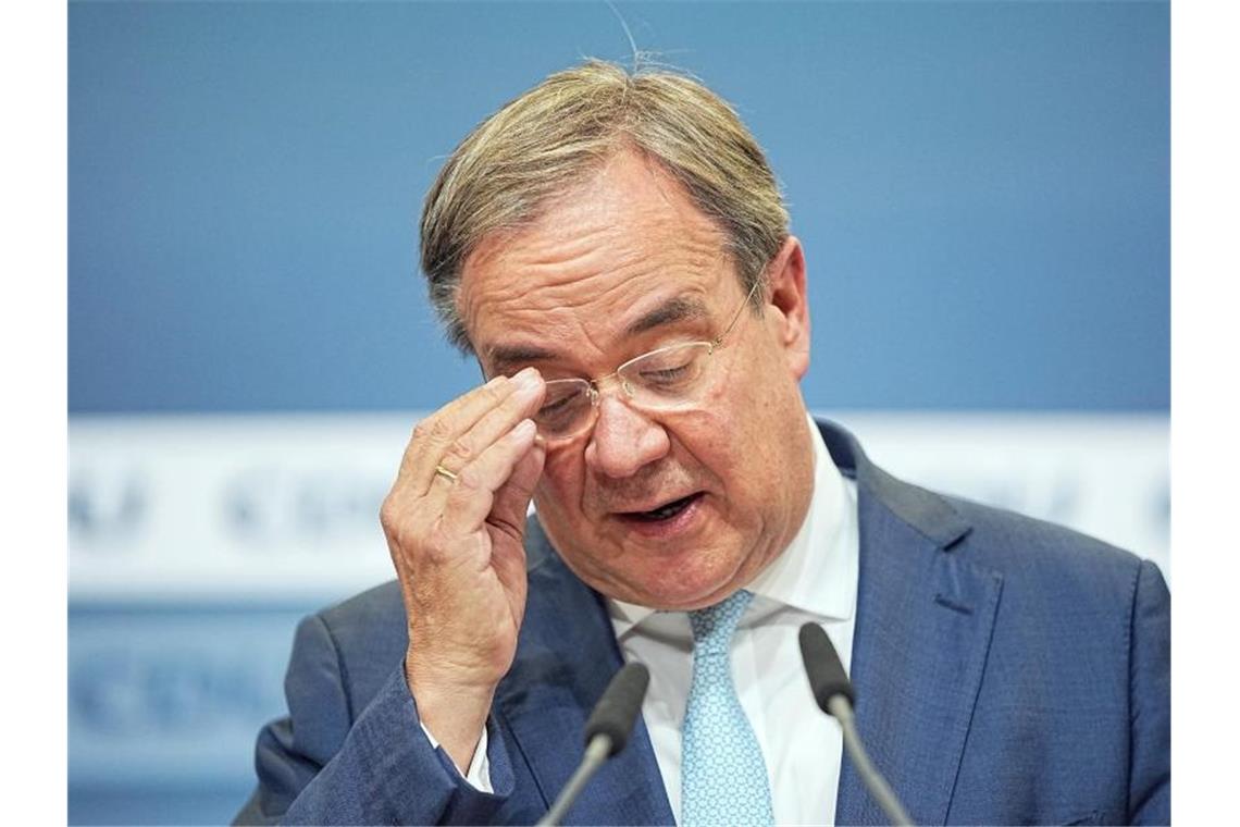 Laschet will Neuaufstellung nicht im Weg stehen „Wenn es mit anderen Personen besser geht, dann gerne“: Armin Laschet. Foto: Michael Kappeler/dpa