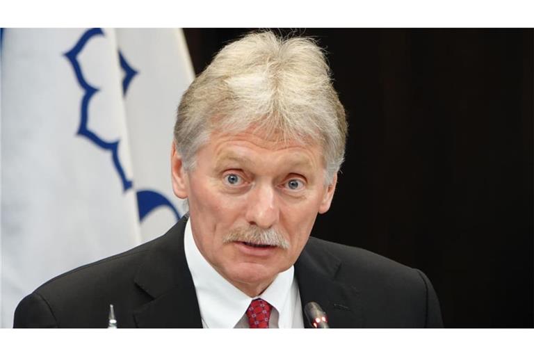 „Wenn solche schweren Anschuldigungen erhoben werden, sollten sie irgendwie untermauert werden“, sagte Kremlsprecher Dmitri Peskow. (Archivbild)