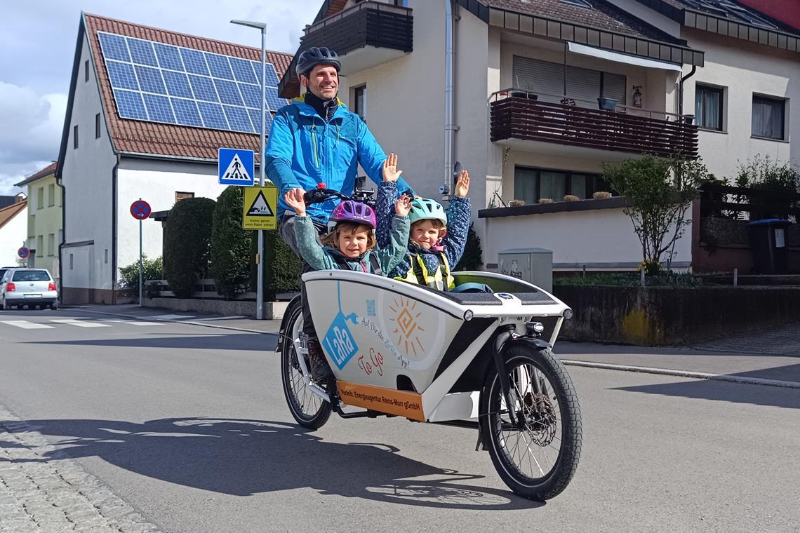 Wer das Auto stehen lässt, bekommt von der Energieagentur Rems-Murr ein Lastenrad zur Verfügung gestellt. Foto: Energieagentur Rems-Murr