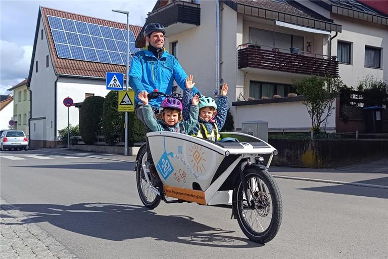 Wer das Auto stehen lässt, bekommt von der Energieagentur Rems-Murr ein Lastenrad zur Verfügung gestellt. Foto: Energieagentur Rems-Murr