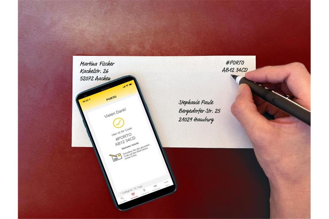 Deutsche Post bietet Frankierung übers Smartphone an