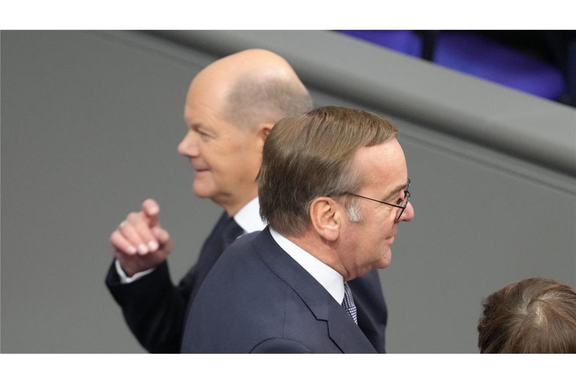 Scholz oder Pistorius? Die SPD muss sich schnell entscheiden Wer wird Kanzlerkandidat der SPD: Olaf Scholz oder Boris Pistorius?