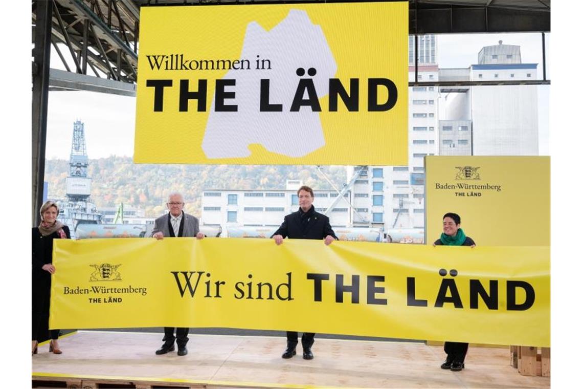 Geldverschwendung? Kritik an Imagekampagne „The Länd“ Werbekampagne für das Land Baden-Württemberg mit dem Titel "The Länd". Foto: Bernd Weißbrod/dpa/Bildarchiv