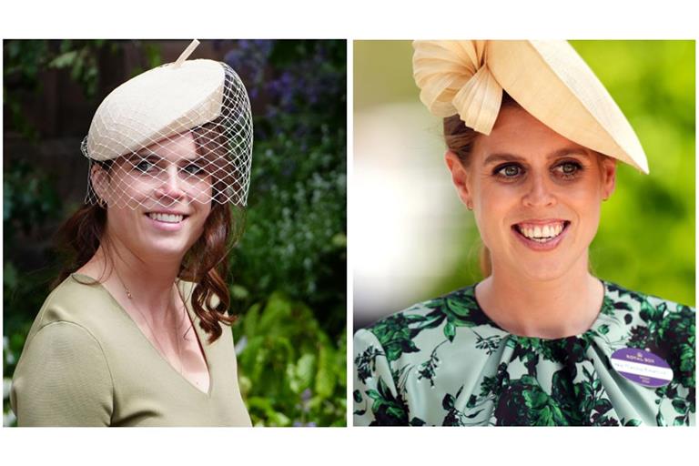 Werden Prinzessin Eugenie (l.) und Prinzessin Beatrice an Peter Phillips' Hochzeit teilnehmen?