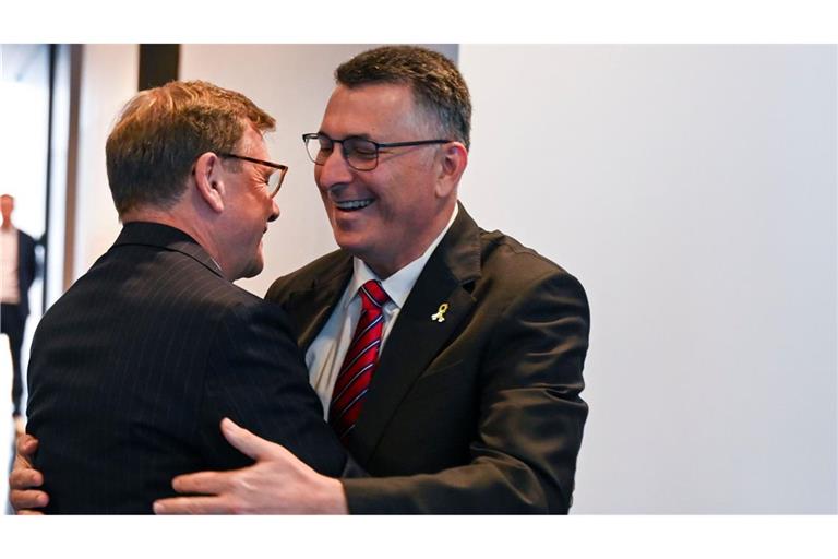 Werden sich in Tel Aviv wiedersehen: die Außenminister Deutschlands und Israels, Johann Wadephul und Gideon Saar. (Archivbild)